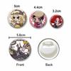 Game Peripheral Identity V Round Brooch Cartoon Emma Emily Lanternist Badges DIY Clothes Backpack Accessories Jewelry Pins Gifts