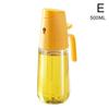 Oil Dispenser Glass Oil Sprayer For Cooking 2 In 1 Dispenser Bottle 300/500ml Anti-drip Nozzle Kitchen Tool For Oil Vinegar M7E8