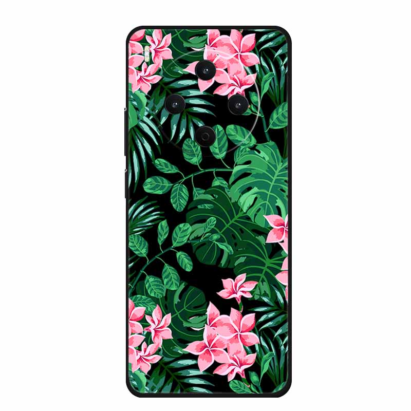 Black Silicone Case For Vivo Y500 Pro 5G 2025 Case Cartoon Cat Soft Back Cover For Vivo Y500 Pro Phone Case 6.67" Fundas Coque