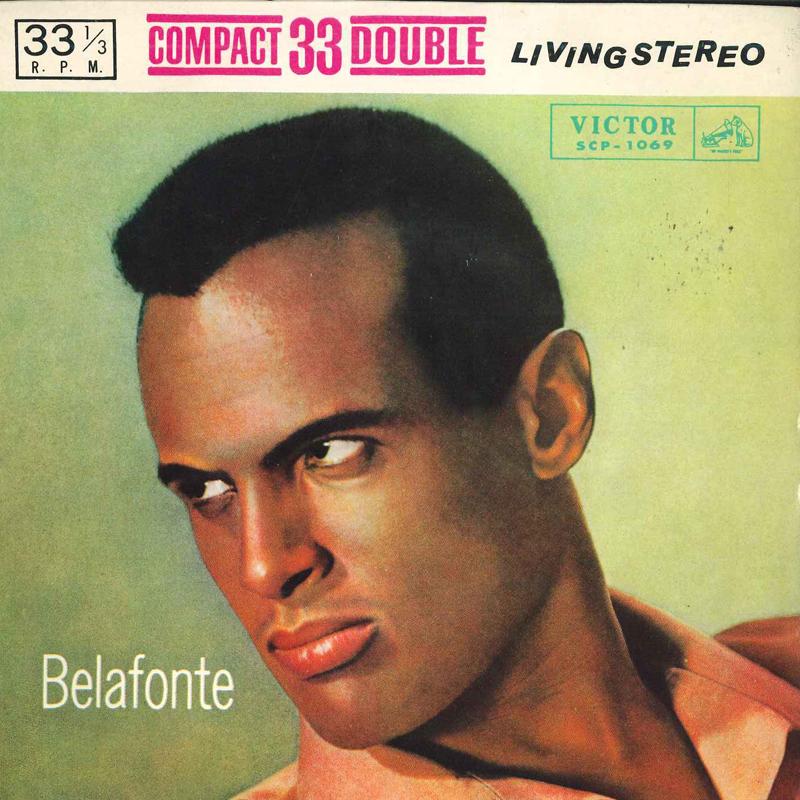 7-дюймовая пластинка HARRY BELAFONTE Belafonte SCP1069 VICTOR 1958 Япония Поп Б/у