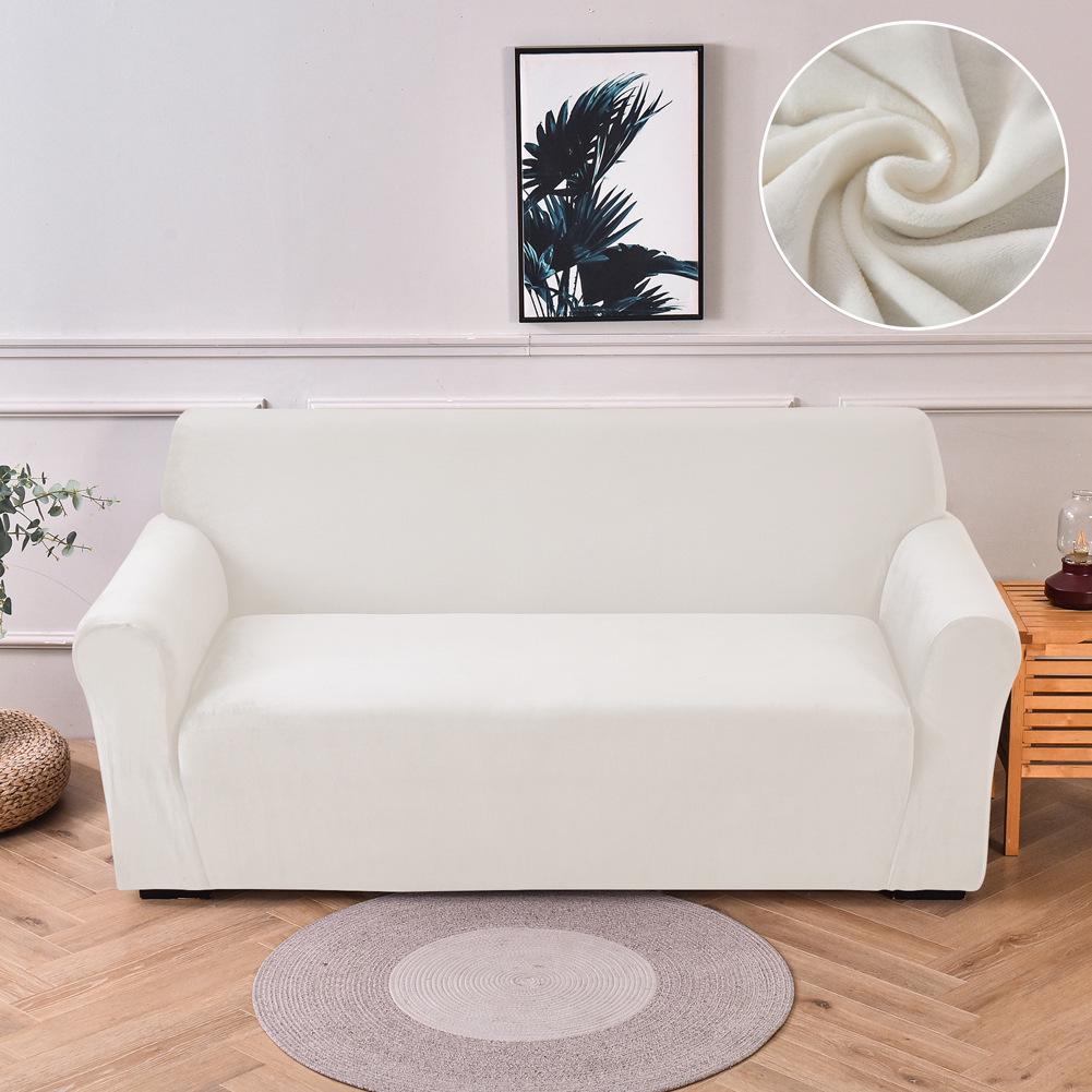 Ультрамягкий чехол для дивана из бархата Silver Fox Velvet с высокой эластичностью