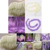 Gorgeous 2m Artificial Wisteria Silk Fake Flower Ivy Garland Vine For Wedding Decor