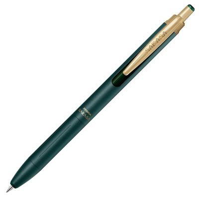 Шариковая гелевая ручка Zebra Sarasa Grand Green Black 0,5 мм P-JJ57-VGB