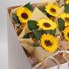 2x Soap Flower – Two Sunflower Bouquet