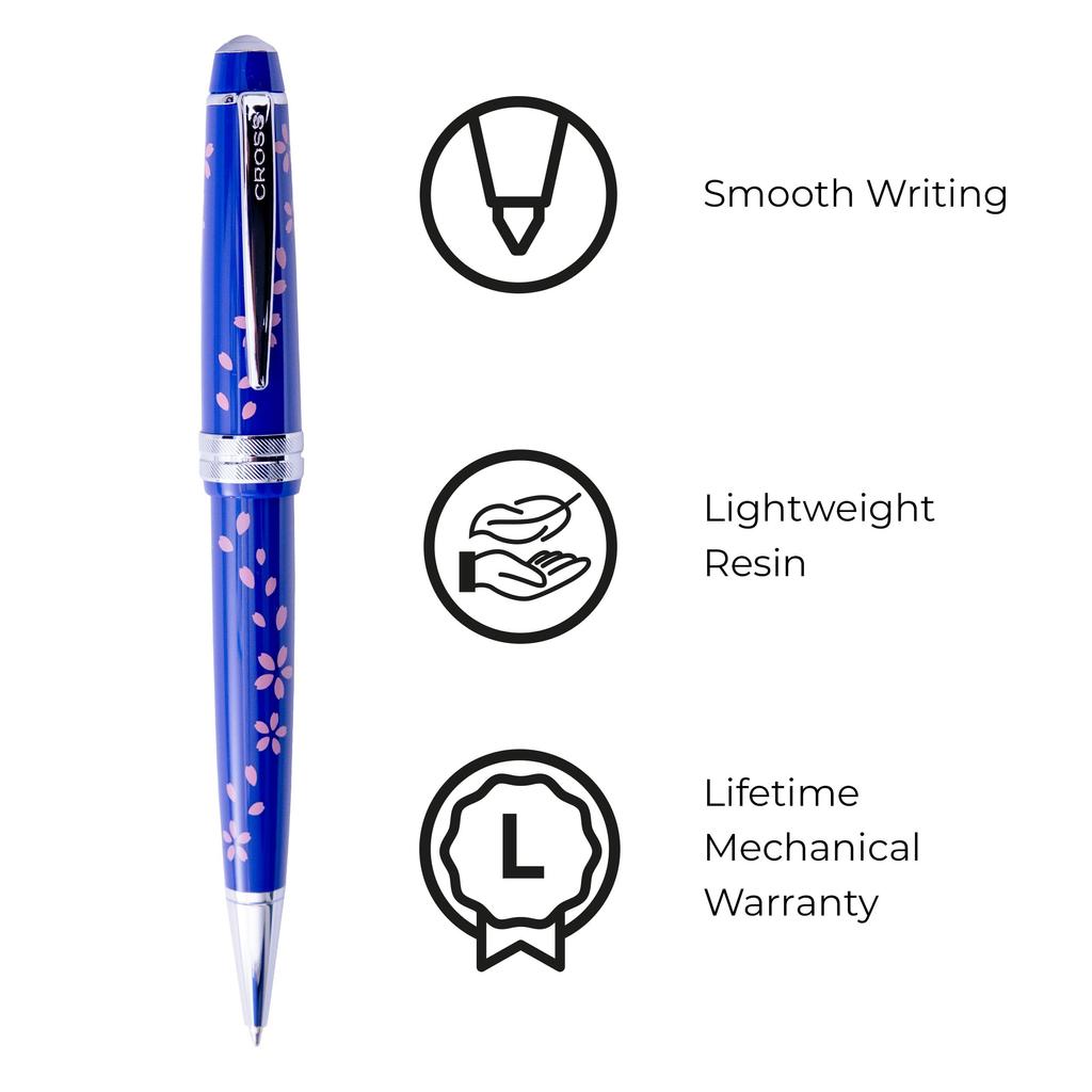 Cross Шариковая ручка Коллекция Sakura Bailey Light YOZAKURA Синяя Ограниченная серия Импортный продукт на масляной основе AT0742-16