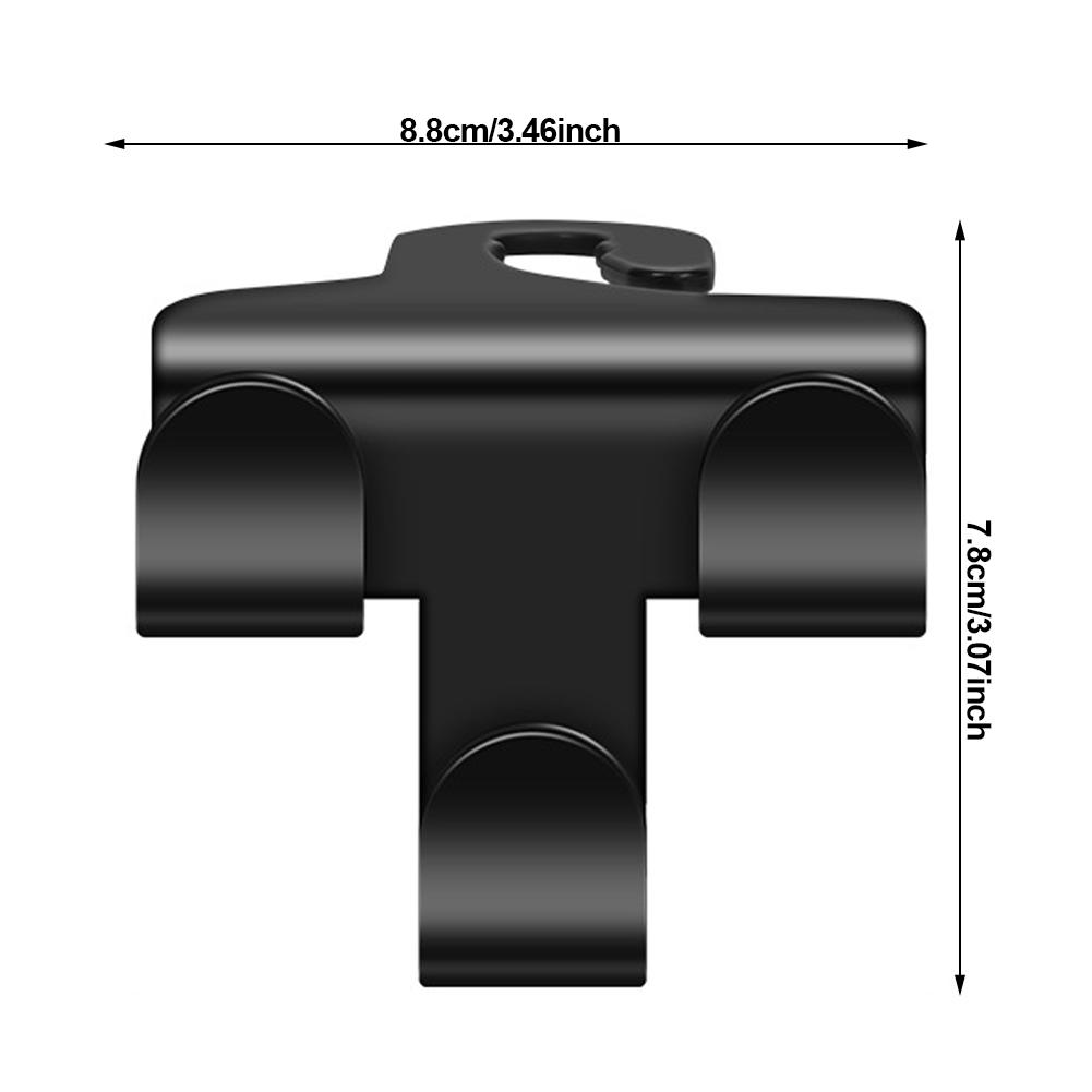 Автомобильное сиденье спинка двойной крючок для головы многофункциональная вешалка для телефона подголовник подвесная сумка для хранения вешалка аксессуары для салона автомобиля