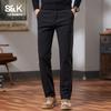 Мужские брюки Baleno S&K в стиле business casual, прямые