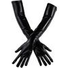 Solid Color Full Finger Mittens Long Performance Mittens Winter Warm Cosplay Gloves