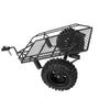 Металлический RC прицеп-ковш имитация прицепного автомобиля для TRX4 D90 SCX10 CC01 110 DIY PartsBlack