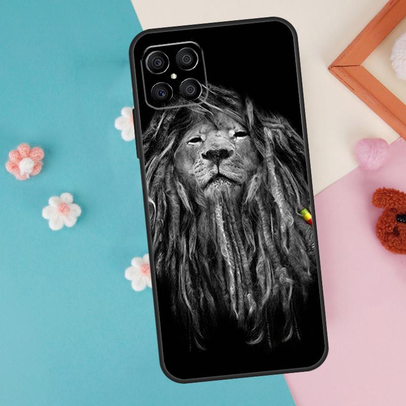 Rasta Lion Reggae Bob Marleys Case For Honor 200 Pro 50 70 90 X9a X8a X8 X9 X8b X9c X9b Honor Magic 7 5 6 Lite Pro Cover