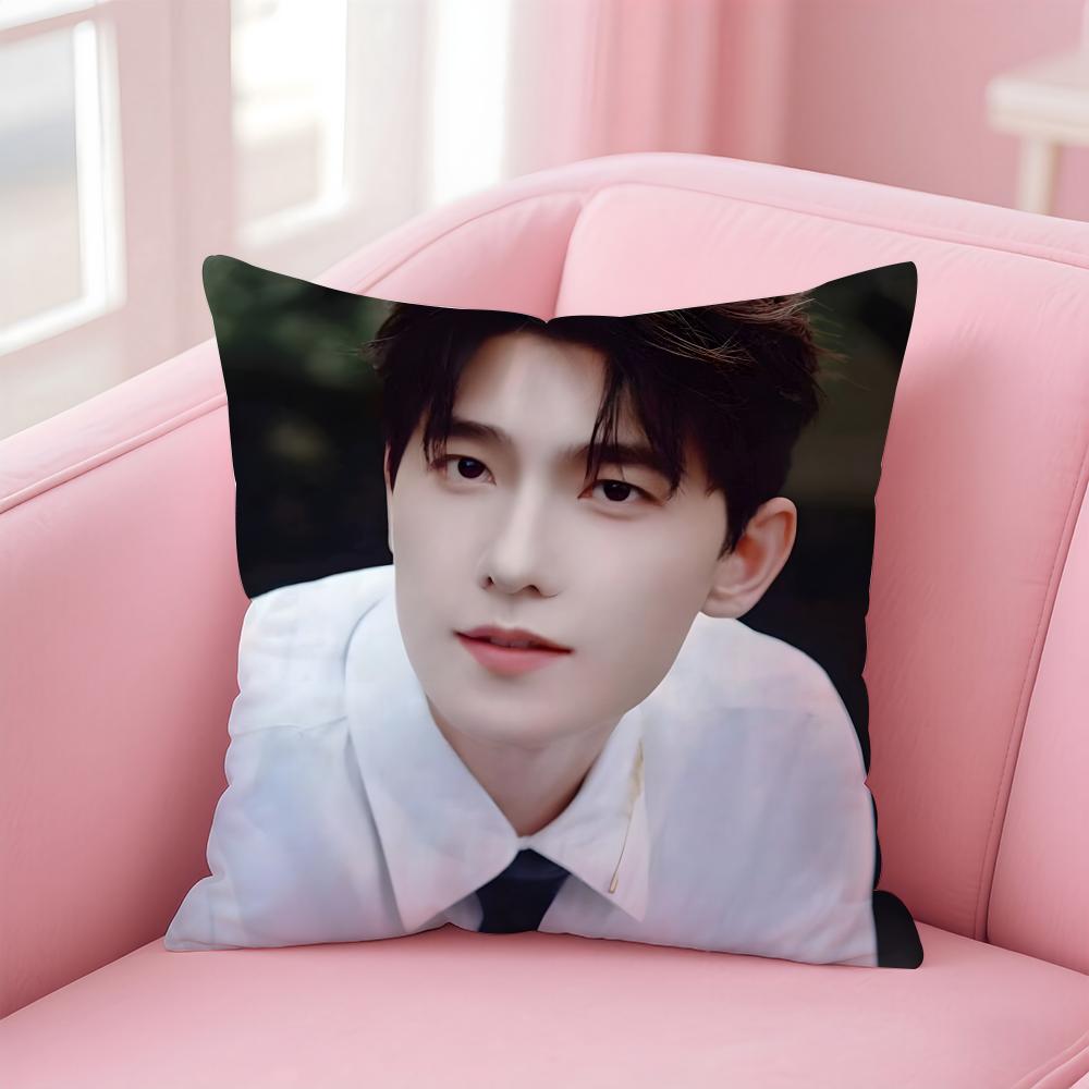 actor handsome YYang Yang Cushion Cover Pillow Case Soft Skin Friendly Fabric Concealed Zipper