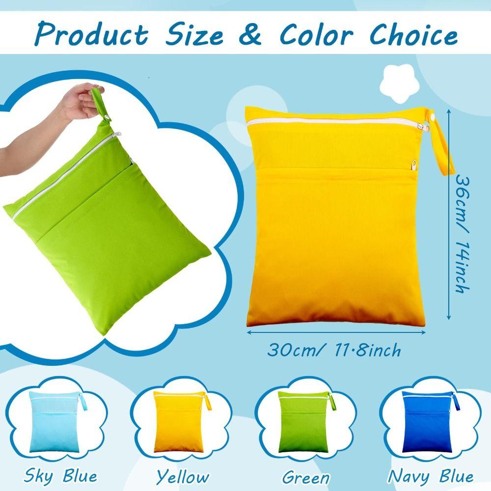 Reusable Nappy Dry Bag Toiletries Bag Diaper Storage Bag New Yoga Gym Bag  Bathing