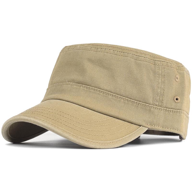 Высококачественная хлопковая плоская шляпа с плоским цилиндром, повседневные военные кепки для мужчин и женщин, армейская кепка, уникальный дизайн, винтажная регулируемая