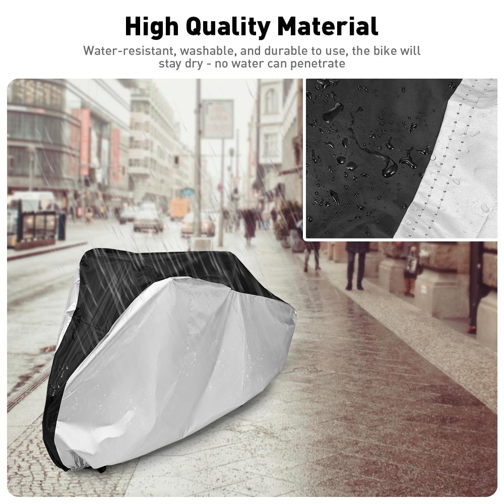 Bicycle Cover Bike Rain Cover Bicycle Waterproof Dustproof UV-Resistant Snowproof All Season Protective Covers Bike