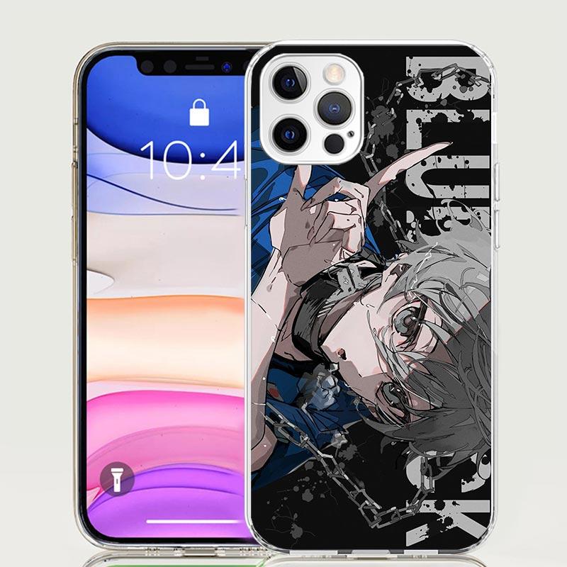 Blue Lock Nagi Seishiro Phone Case for Apple iPhone 17 Air 16 15 Plus 14 + 13 Mini 12 11 Pro Max 7 8 SE 16Max Soft Shell Cover C