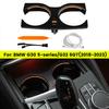 11 Colours LED Cup Holder Light For BMW 5 Series G30 G32 6GT 2018-2023 Car Water Cup Ambient Lights Decorative Lamp Refit Parts