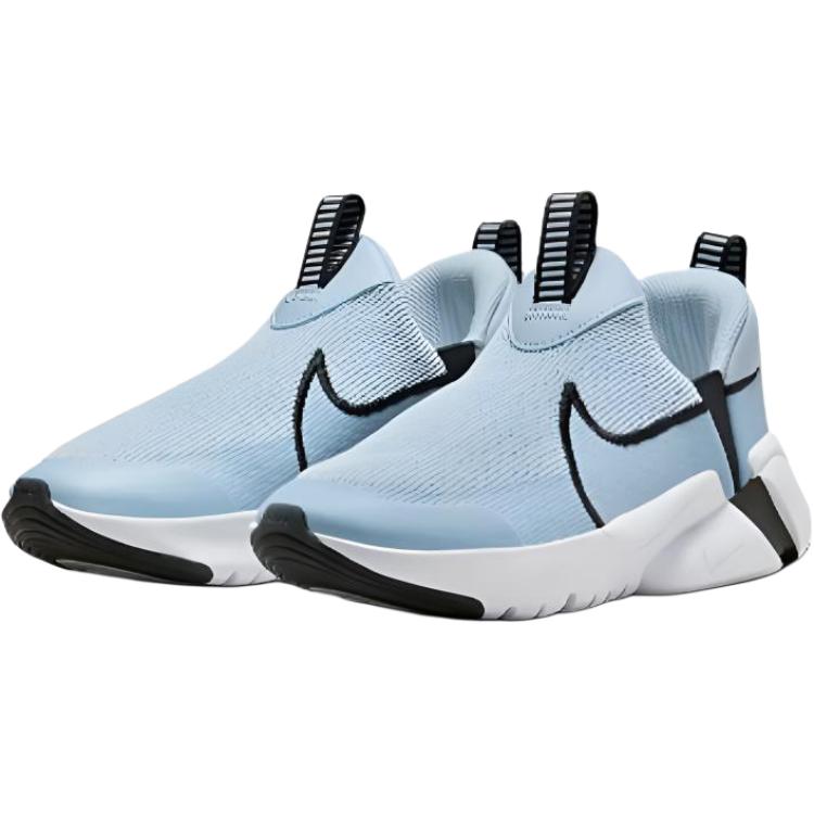 Nike Flex Plus 2 Light Armory Синий Белый Черный (GS) Детские кроссовки DV8999-402