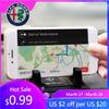 For Alfa Romeo Silicone Car Phone Holder Phone Anti-slip Mount Stand GPS Bracket For Alfa Romeo Giulia Stelvio Giulietta 156 159