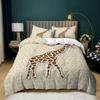 Giraffe Elk 3D Print Girls/boy /teen Quilt Cover Set Cute Animal Deer Bed Duvet Cover Set For Twin Size Winter Comforter Cover