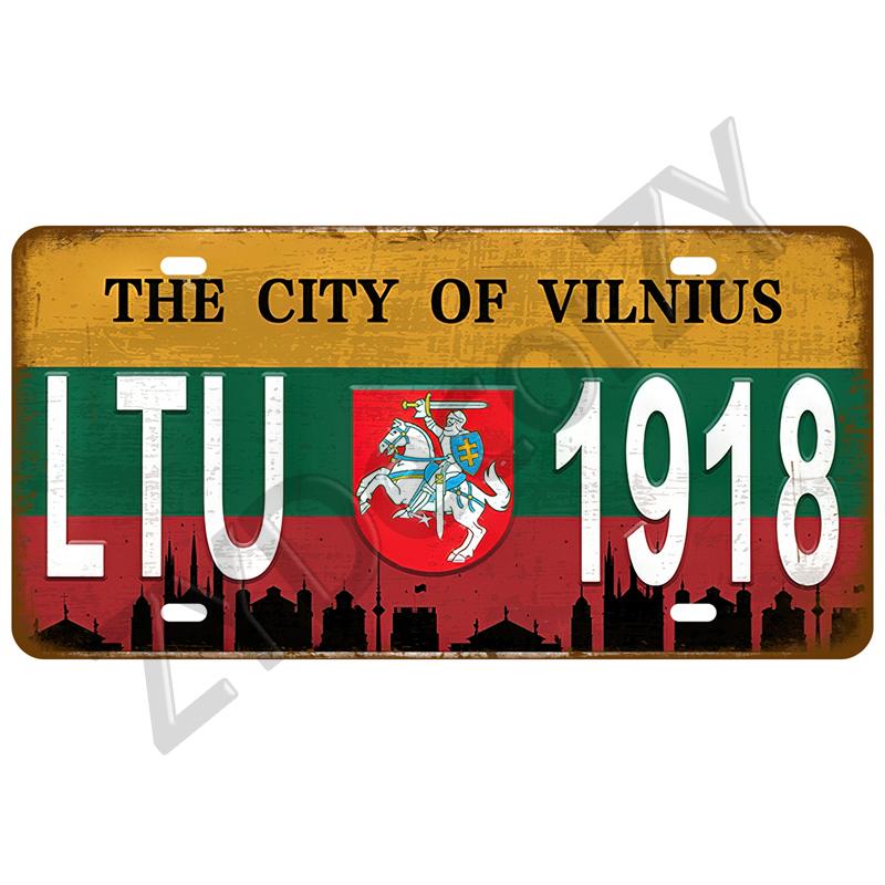 Plaque Israel Spain France Home Metal Sign Germany Craft Bar Decor Tin Sign USA Country Flag Tinplate Plate For Wall Restaurant