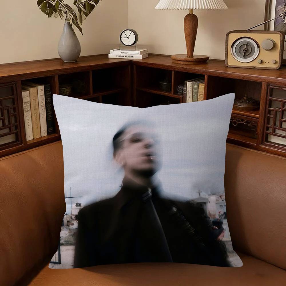 M-Milo J La Vida Era Mas Corta 111 45*45Cm Cushion Cover Pillow Cover Decor Pillowcase Home Pillowcase For Couch Pillow