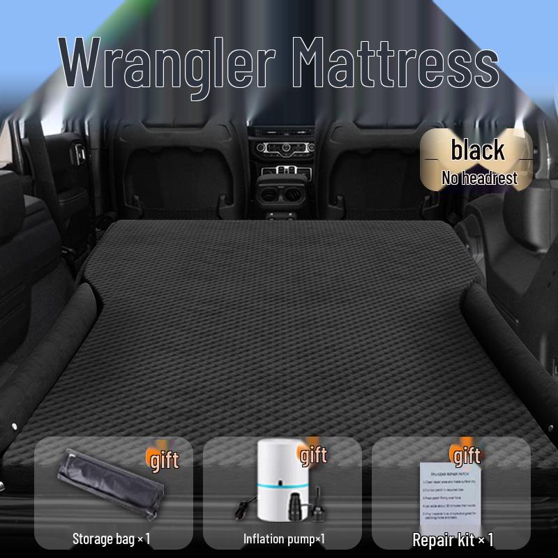 Надувной матрас для автомобиля Jeep Wrangler: Надувной матрас в багажник и на заднее сиденье для сна