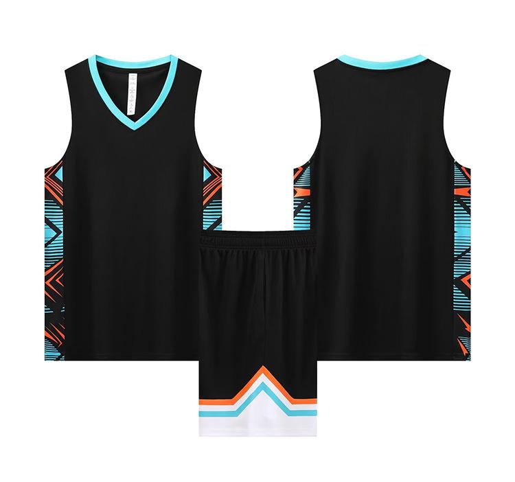 New Basketball Jersey Set Men'S Adult Children'S Game Jersey Training Jersey Vest Jersey Sportswear Summer Clothing