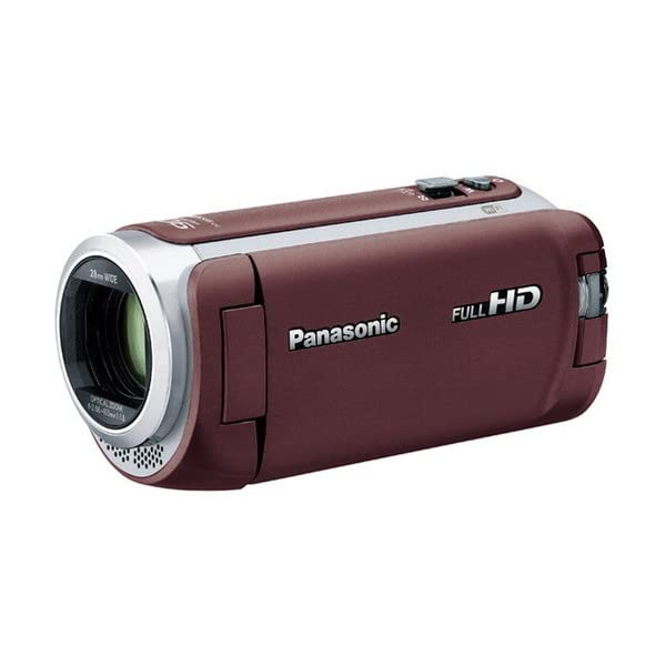 Panasonic HD Video Camera HC-W590MS-T 64GB Wipe Recording 90x High Zoom Brown