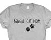 Bengal TShirt, Bengal Cat Mom, Bengal Cat Lover Gift shirt Womens - 2383