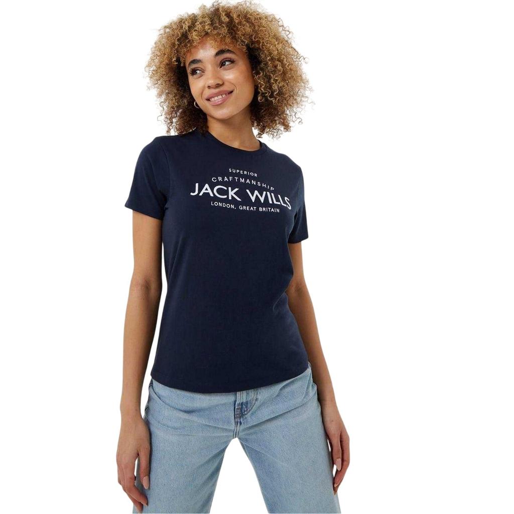 Jack Wills Womens/Ladies Forstal Boyfriend T-Shirt