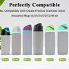 1-6Pcs Water Bottles Top Lid Replace For Owala FreeSip 16/19/24/25/32/40 oz Bottle Leak Proof Silicone Stopper Water Cup Sealing Cup Holders 5