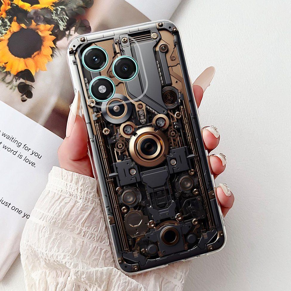 Clear For Honor 400 Lite Case ABR-NX1 Cute Cartoon Luxury Fashion Cool Soft TPU Bumper Cover For Honor 400Lite Phone Case Funda