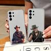 RDR2-Артур Морган Чехол для телефона Прозрачный Силиконовый Мягкий Для Samsung S25,S24,S21,S22,S23,S30,Ultra,S20,Plus,Fe