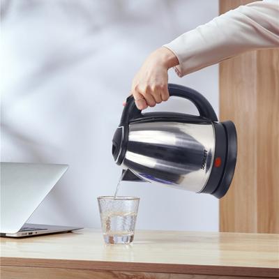 Электрический чайник 2 л, подогреватель воды для быстрого кипячения с функцией автоматического отключения, защита от высыхания, чайник из нержавеющей стали, бойлер