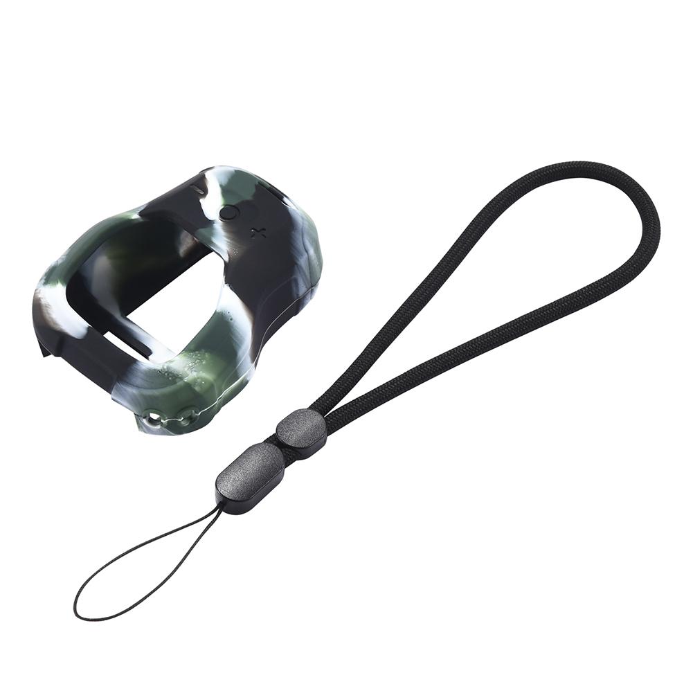 Silicone Case Anti-Drop Protective Case with Carrying Strap Portable Travel Skin Sleeve for Dewalt Jobsite Pro Wearable Speaker