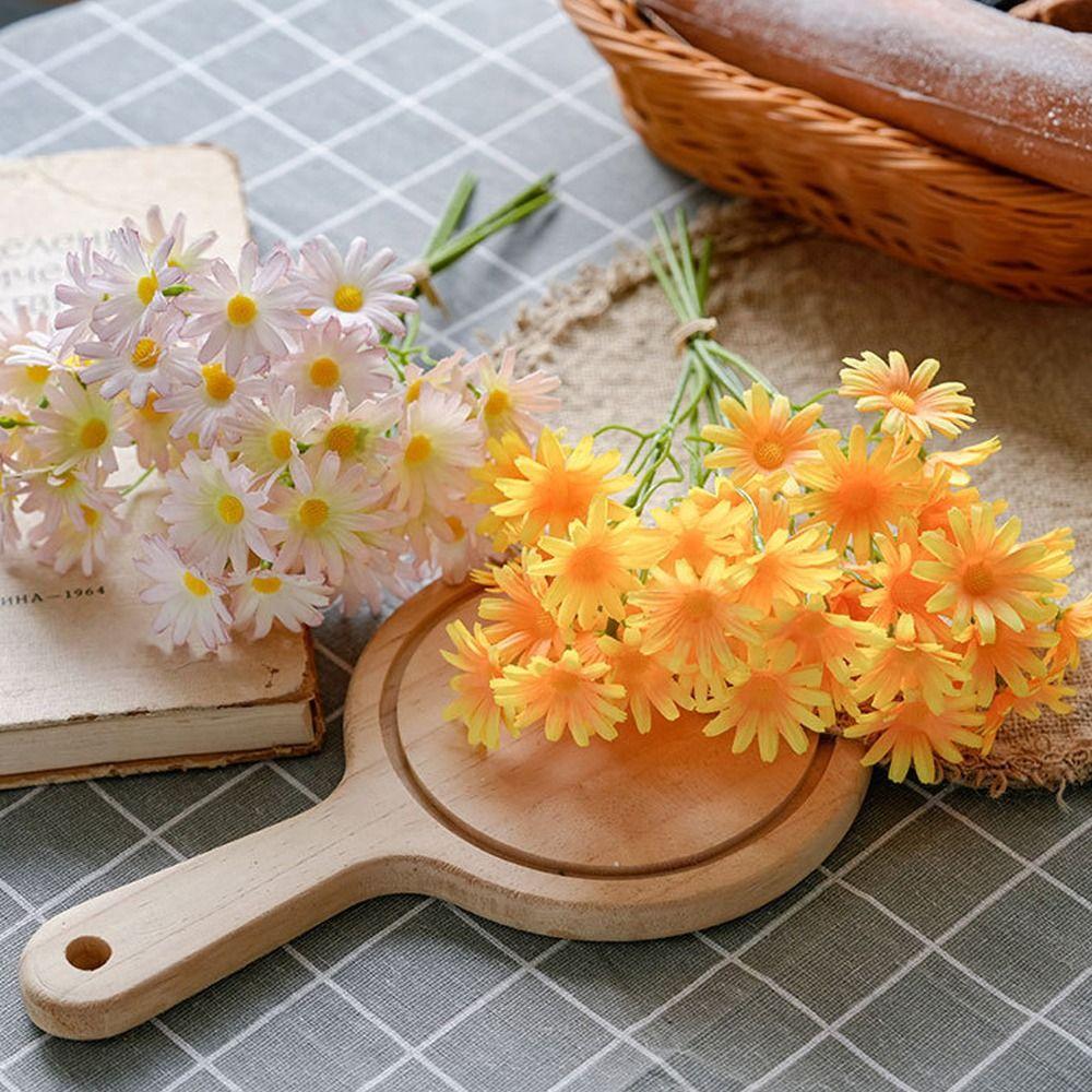 Роскошные цветы ромашки ветка реалистичный искусственный цветок праздник вечеринка свадьба