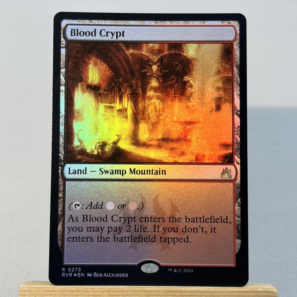 RVR FOIL8--001 Прокси-карты TCG Шоковый Лэнд Мана Крипта Мана Дрейн Гордость Оцелота Фирексийская Башня Ветреная Пустошь