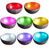 Natural Superior Coconut Bowl Splash Ink Coconut Shell Candy Storage Bowl Container Desk Ornament Creative Handicraft Decoration