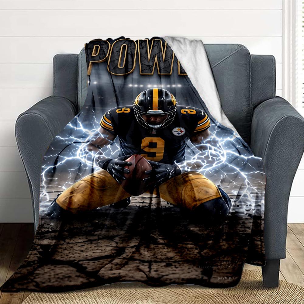 Power Grid Throw Blanket Flannel Blanket Soft Warm Sofa Bed Camping home Decor Unique Christmas Gift C10282
