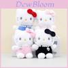 Очаровательный плюшевый брелок Hello Kitty 13 см, милый аксессуар-кошка для рюкзака, для девочек