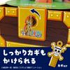 Подарок One Piece Лимитированное издание Средний размер с замком Команда Соломенной шляпы Аниме Подарок 3D [Сундук с сокровищами]