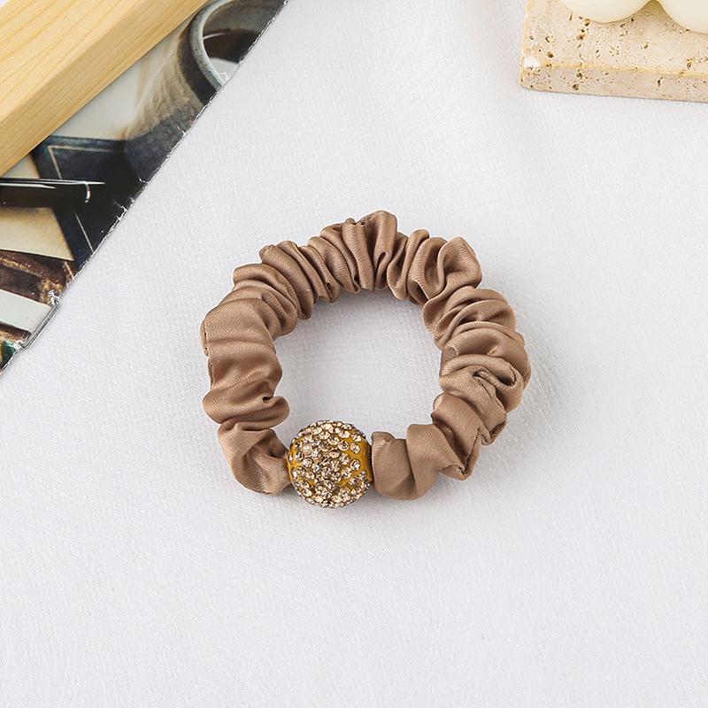1/4 шт ткань резинка для волос со стразами резинка для волос аксессуары для волос резинка