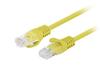 Lanberg UTP Cat.5e Patchcord 1.5m Yellow 10-Pack