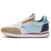 Кроссовки Li Ning Star Fragment с низким верхом, амортизирующие, нескользящие, износостойкие, дышащие, с отскоком, мужские, Illusion-Blue AGCR329-4