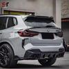 2022 BMW X3M F97 Комплект диффузора-губы заднего бампера из углеродного волокна