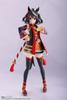 TAMASHII NATIONS Uma Musume Pretty Derby Kitasan Black 140мм Раскрашенная Подвижная Фигурка S.H.Figuarts Прибл.. ПВХ и АБС