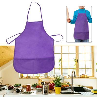 Водонепроницаемый фартук для младшего шеф-повара, детский школьный фартук, художественные ремесла, живопись, новый