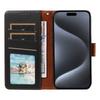 For iPhone 16e Case RFID Blocking Leather Wallet Flip Phone Cover with Wrist Strap