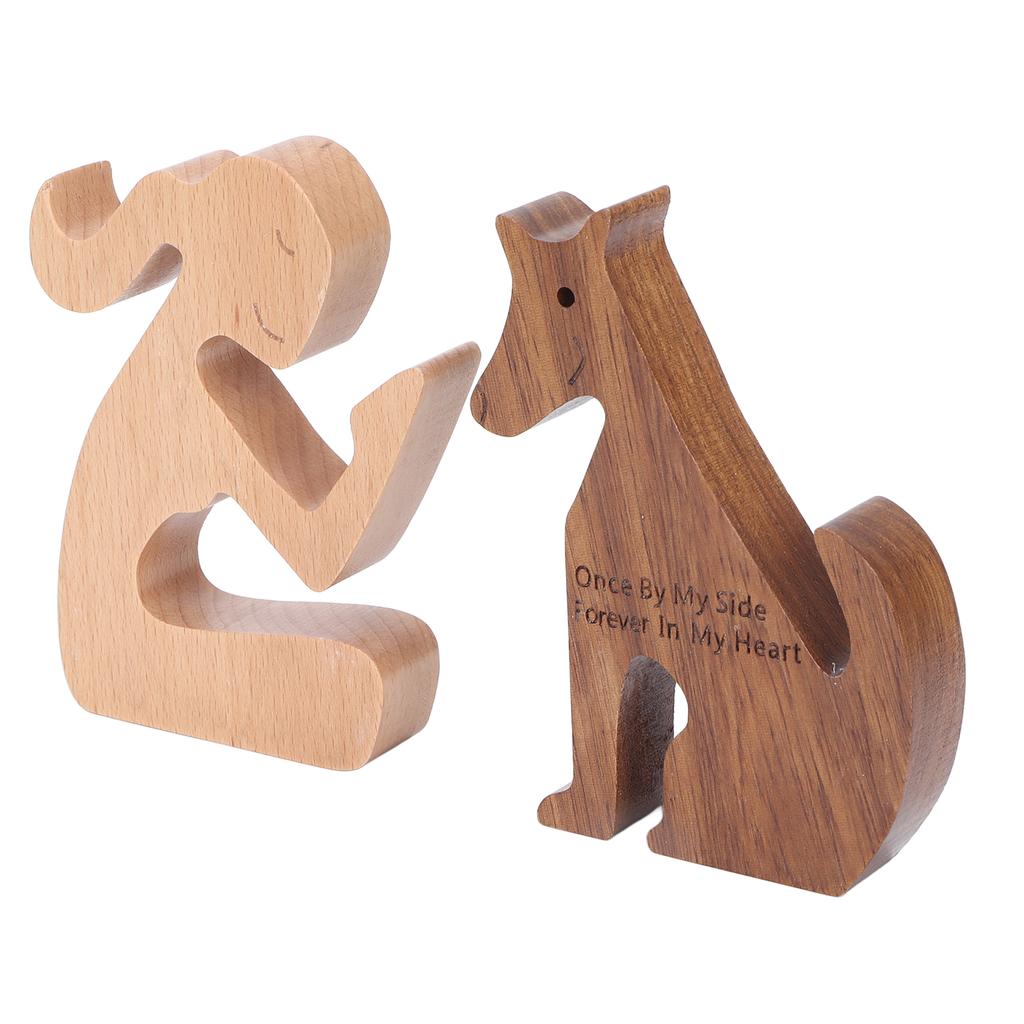 Подарки в память о собаке в связи с потерей питомца, соболезнования, воспоминания, сочувствие, деревянные украшения, тип А 14x10,5x2 см