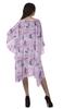 Moomaya Georgette Short Caftan Midi Dress Beach Swimwear Cover Up Womens